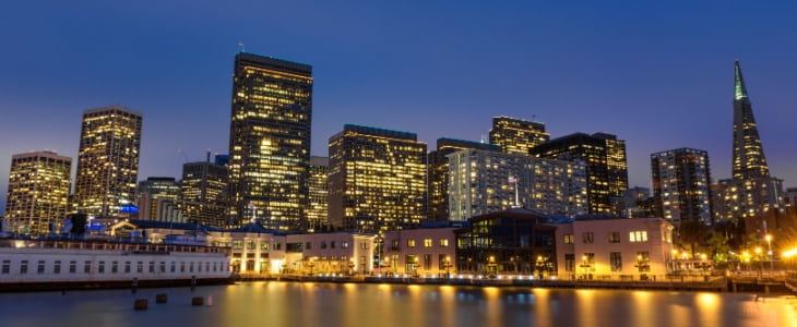 San Francisco Skyline at Night